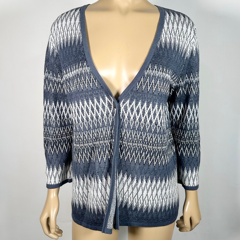 Pendleton Women’s Size Medium Aztec Pattern Butto… - image 1